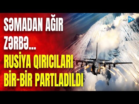 Ukrayna KÜTLƏVİ HÜCUMU başlatdı: Rusiyanın 1 gündə 5 döyüş təyyarəsi vuruldu