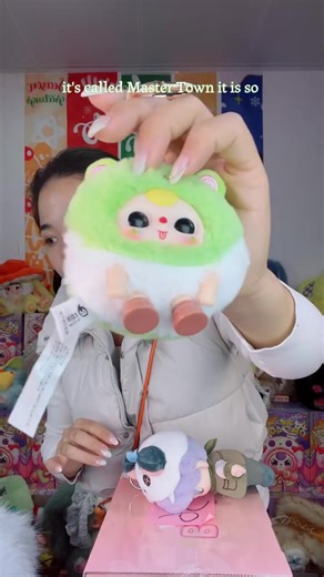 Baby Three-Sleepy monster is coming Plush Toy Dolls boxes ，