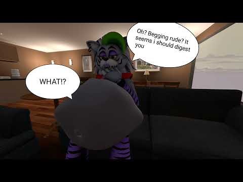 [Commission/vore/sfm] Loona vs Roxy