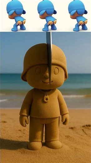 Sand Сutting Pocoyo Vad Boyz