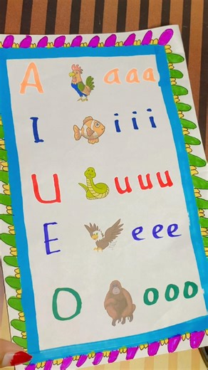 Learn vowels #education #study #reels #shorts #shortvideo