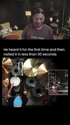 Hears it once, plays it perfectly #drumskills #shorts