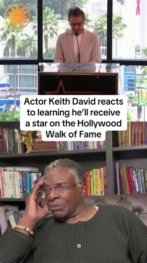 17M views · 788K reactions | Actor Keith David, who has been in hundreds of movies and TV shows, had a sweet and surprised reaction to learning that he will be one of the celebrities receiving a star on the Hollywood Walk of Fame. | CBS Mornings | Facebook
