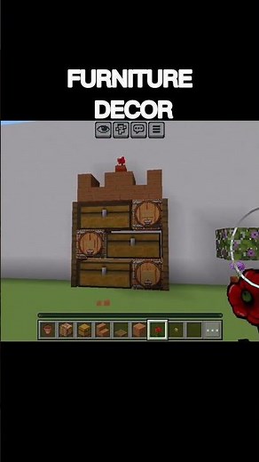 Easy Minecraft Furniture Builds! 🛋️ No Mods, 1 Minute Decor 😍