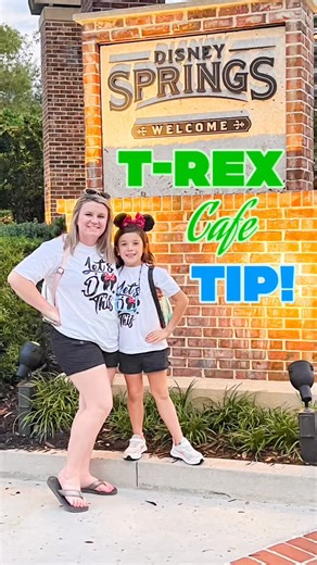 Our dinosaur loving, sweet girl was super happy we were able to eat at T-Rex. TIP -￼ get a Landry‘s card and you can get seated faster! #magicfamilygetaways #magicfamilygetaways_teri #takethetrip #disneyvacation #disneytips | Teri Redding