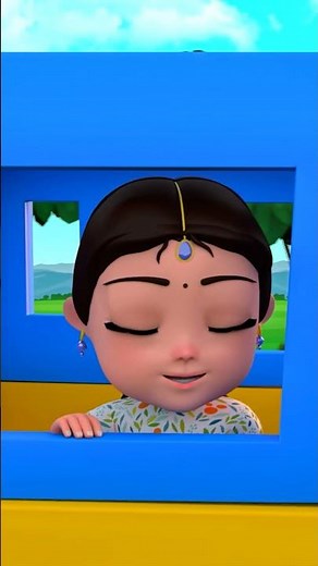 Chuk Chuk Train I Part 3 | Hindi Nursery Rhymes Cartoon | Jamure Kids