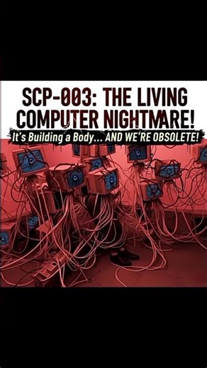 Do you Know about SCP-003?||The living computer|| #horror #banku #horrorglitch #scpfandom
