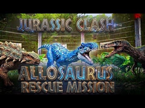 Allosaurus vs 2 Baryonyx! 😱🔥 | Jurassic Clash Primal Dino Sim