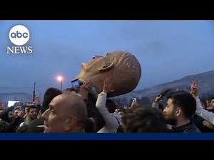 Rebel forces seize the presidential palace in Syria