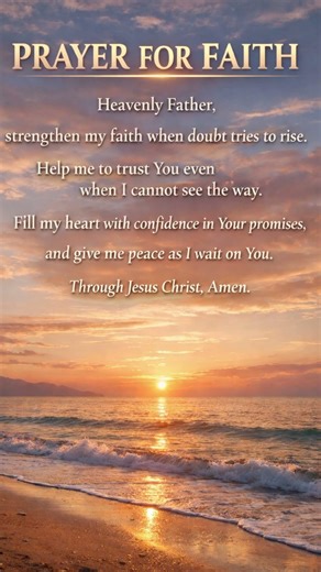 Powerful Prayer for Faith to Trust God in Every Season