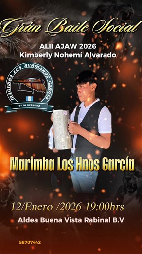 Eventos de la feria en Rabinal 2026