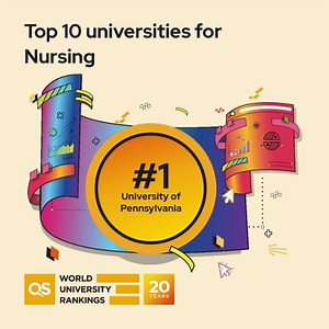 In celebration of #NursesDay we have found the top 10 universities in the world to study nursing! 🧑‍⚕️ University of Pennsylvania has the top-ranking nursing course this year with University of Toronto rising two places in the rankings and The Chinese University of Hong Kong 香港中文大學 - CUHK rising an impressive eight places! Have great nurses changed your or your family's life? See the full list of rankings here: https://eu1.hubs.ly/H08-Yfz0 #StudyNursing #QSWUR #QSWURbySubject #TopUnis | QS Top 
