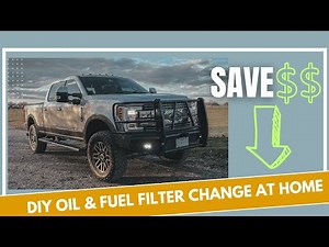 6.7 Powerstroke Oil & Fuel Filter Change