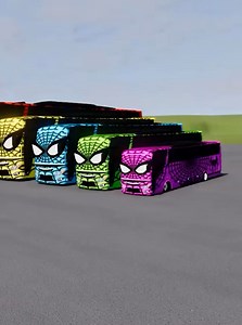 183K views · 2.2K reactions | Big _ Small Bus Spiderman vs Train Thomas _ BeamNG.Drive 2025 | H Gaming | Facebook