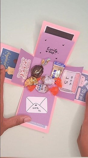 DIY Caja Explosiva de Regalo ✨ Manualidad fácil y rápida