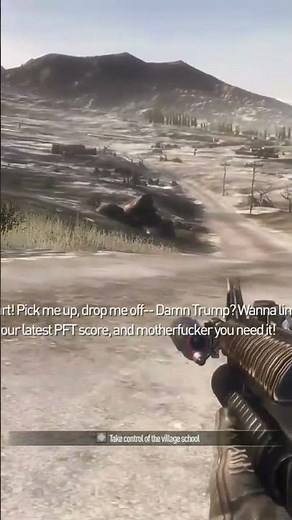 Trump Reference in Operation Flashpoint Red River?