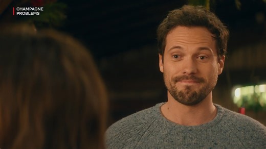 This meet cute has me believing in love again 🎥 Champagne Problems is now playing on Netflix | Netflix