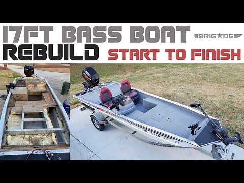 ALUMINUM BASS BOAT FULL BUILD | Basstracker Pro 17 |Start to Finish