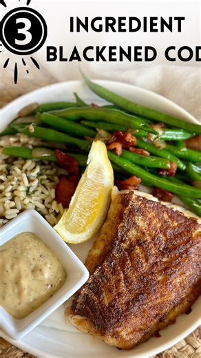 32K views · 205 reactions | Blackened Cod Type “RECIPE” and I’ll...