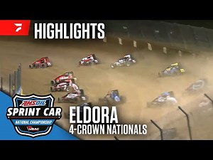 4-Crown Nationals | USAC Sprints at Eldora Speedway 9/20/25 | Highlights