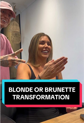 Blonde or brunette transformation ✨ #hairtransformation #hairtutorials #brunette #balayage #hairtok #fyp