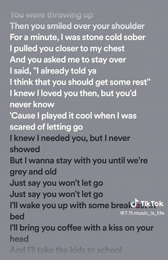 Say You Won't Let Go - James Arthur (Lyrics)