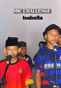 Isabella cover mic challenge - lirik dan info Sekolah Seni Malaysia Johor
