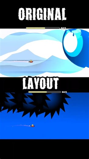 ISpyWithMyLittleEye Boss: Original vs Layout |Geometry Dash 2.2 #shorts