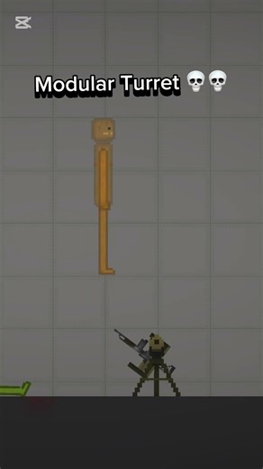 Modular Turret 💀💀 #sandbox #gaming #games