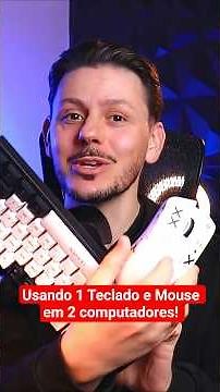 Use 1 Teclado e Mouse em 2 computadores ao Mesmo Tempo!
