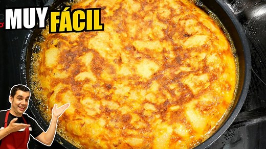 ¡NO TE LO PIERDAS! ¡El SECRETO para una tortilla de PAPAS Y HUEVO ESPECTACULAR! (5 ingredientes)