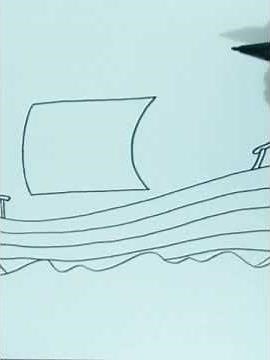 How To Draw PIRATE SHIP Step by Step