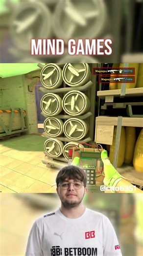 Magnojez MIND GAMES Is CRAZY 🧠 #cs2 #csgo