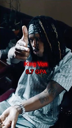 GPA of rappers in high school 👀🔥