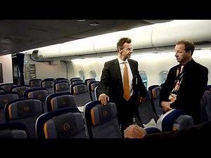 Lufthansa A380: Economy Class cabin tour [HD video] #LHA380 #Avgeek