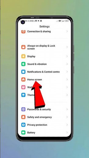How to change Home screen Layout in Android || Home screen layout change kaise kare #shorts