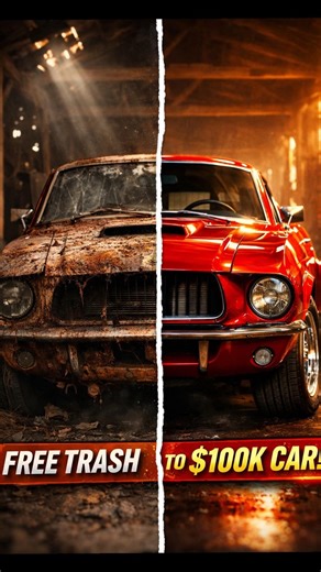 Rusted Mustang to $100K Beast 😳 Full Restoration