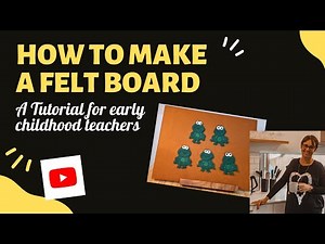 How to make a felt board