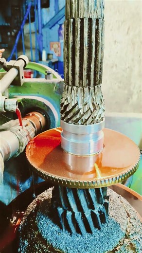 108 .T. 2 module helical gear work