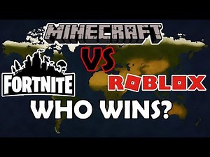 AOC2: Minecraft vs Fortnite vs Roblox Who Wins?
