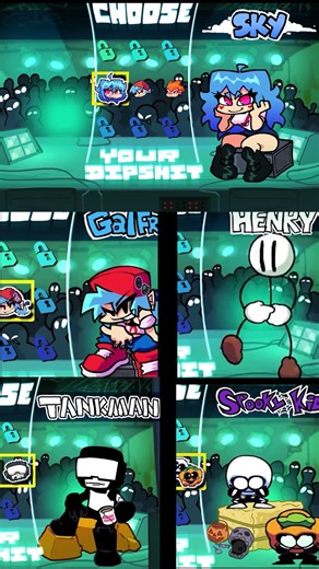 ALL MODDED PLAYABLE CHARACTERS 😱 [FNF]