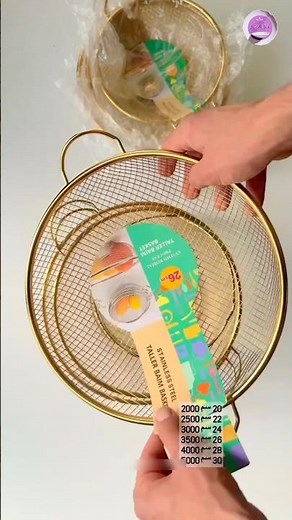 Kitchen Sink Strainer Set ✨ | Multi-Purpose Metal Mesh Colander & Drainer #minsaluxury #viralvideo