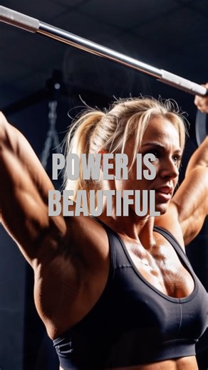 POWER IS BEAUTIFUL#workoutmotivation #strongwomen #femaleathlete #powerliftingmotivation