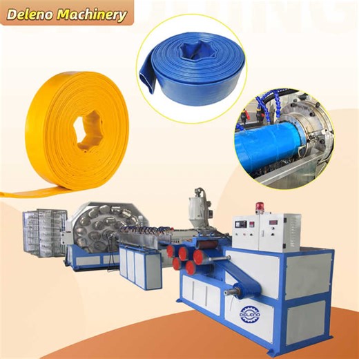 Full Automatic PVC Water Spray Lay Flat Hose Produce Line
