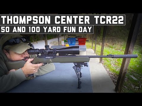 Thompson Center TCR22 First Shots! - The Proving Ground