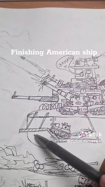 Finishing American Ship Drawing Process
