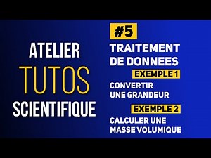 Tutoriel Atelier Scientifique #5 Comment effectuer des calculs dans le tableur ?