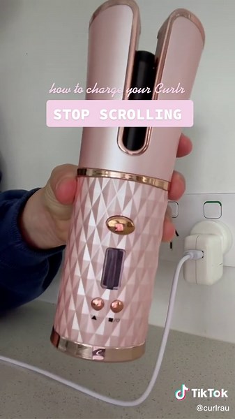 How to Charge Your Cordless Hair Curler Tutorial