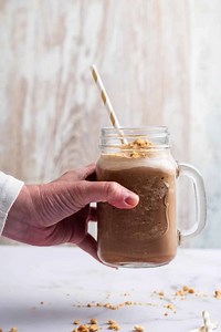 Peanut Butter Keto Smoothie | Low Carb & Over 30 Grams of Protein