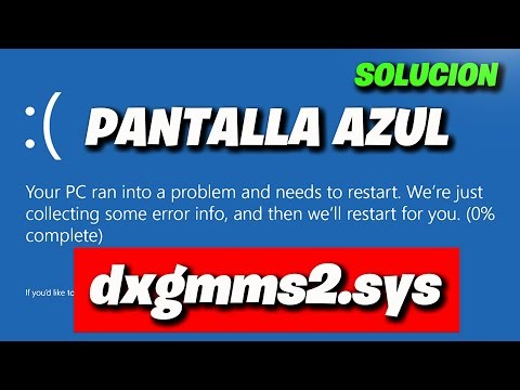 dxgmms2.sys Error de Pantalla Azul Windows 11/10 - Solucion💻🔧
